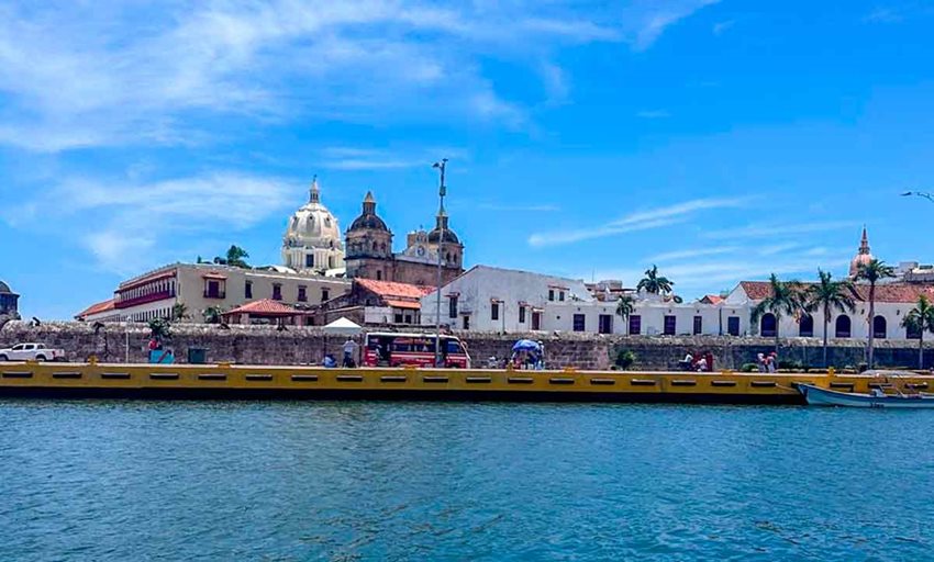 Descripción: Foto panorámica de Cartagena.